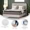 Flash Furniture Full 13" Pressure Relief Pillow Top Mattress CL-ET232-13-F-GG - alternate 2